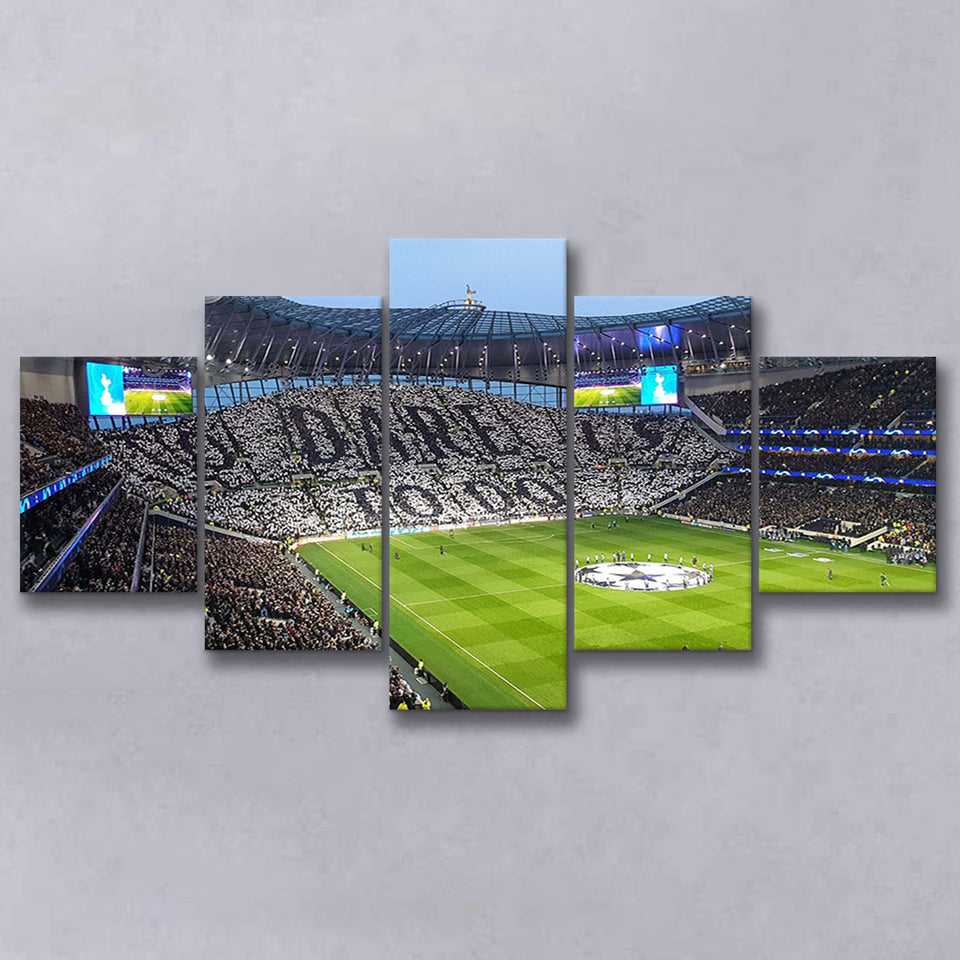 Tottenham Hotspur Stadium Canvas Prints Wall Art Football,Multi Panels,Sport Stadium Art Prints, Fan Gift