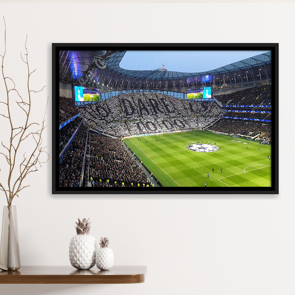 Tottenham Hotspur Stadium Framed Canvas Prints Wall Art Football,Sport Stadium Art Prints, Fan Gift