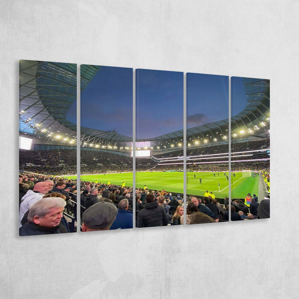 Tottenham Hotspur Stadium Wall Art Football Art,Multi Panels B,Sport Stadium Art Prints, Fan Gift