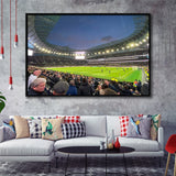 Tottenham Hotspur Framed Canvas Prints Stadium Wall Art Football Art,Sport Stadium Art Prints, Fan Gift