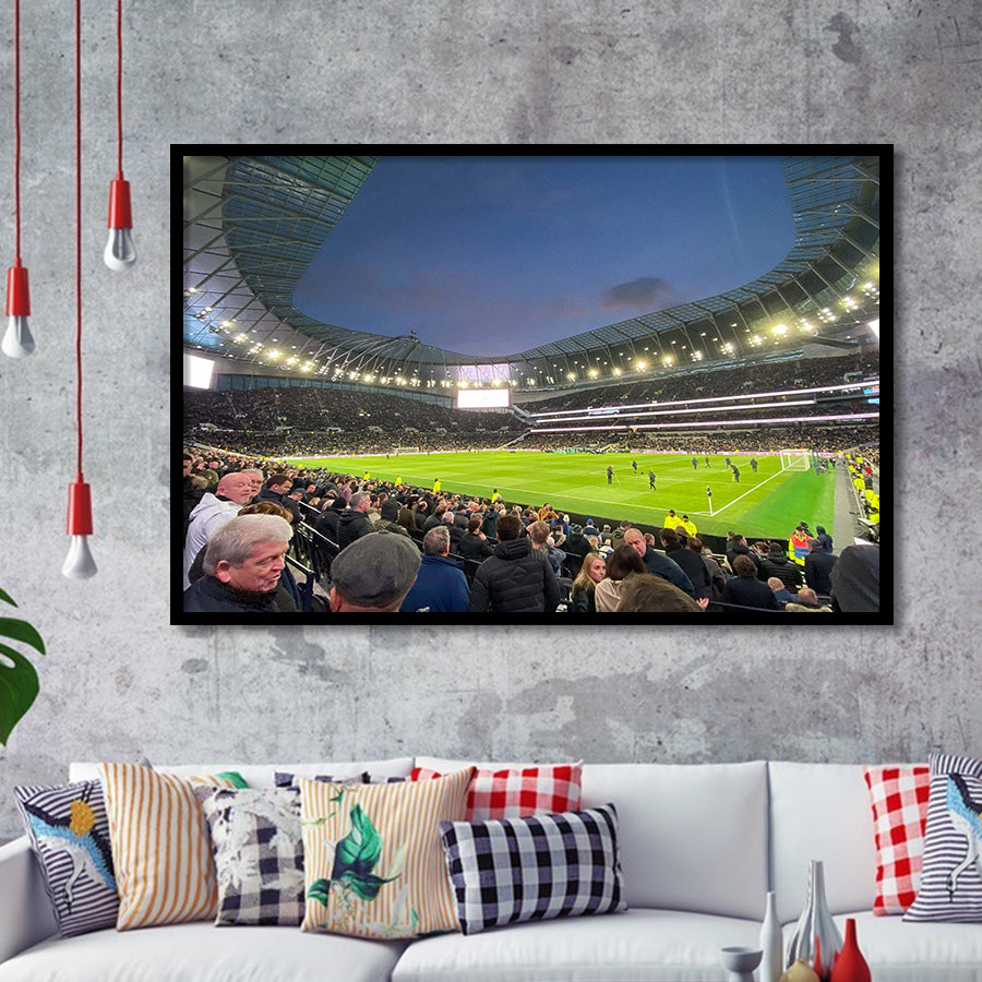 Tottenham Hotspur Stadium Wall Art Football Art,Sport Stadium Art Prints, Fan Gift, Wall Decor