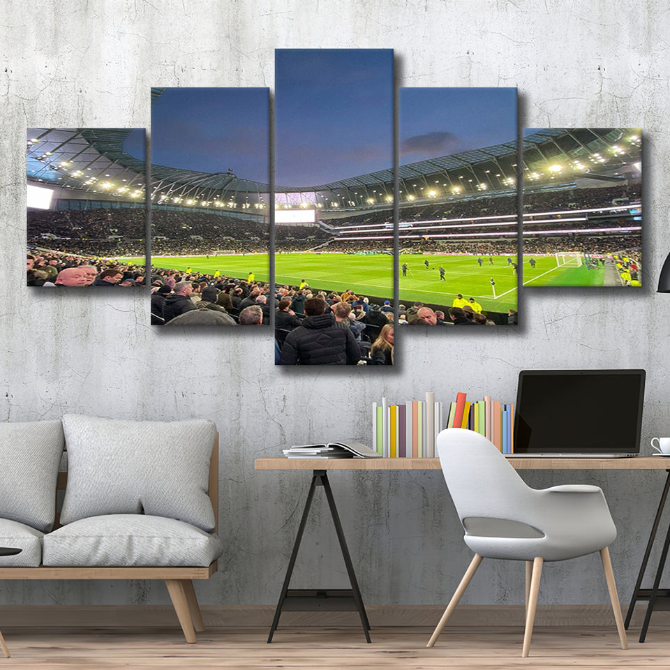 Tottenham Hotspur Stadium Wall Art Football Art,Multi Panels,Sport Stadium Art Prints, Fan Gift