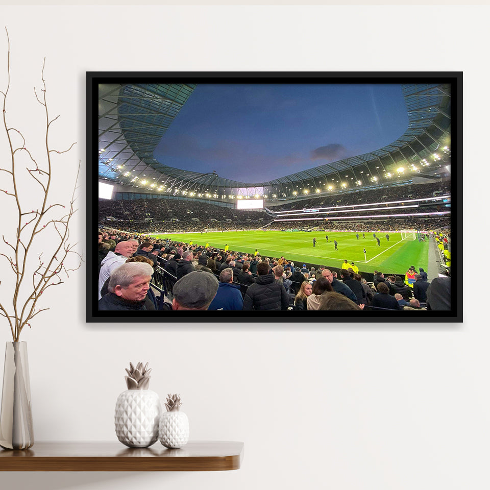 Tottenham Hotspur Framed Canvas Prints Stadium Wall Art Football Art,Sport Stadium Art Prints, Fan Gift