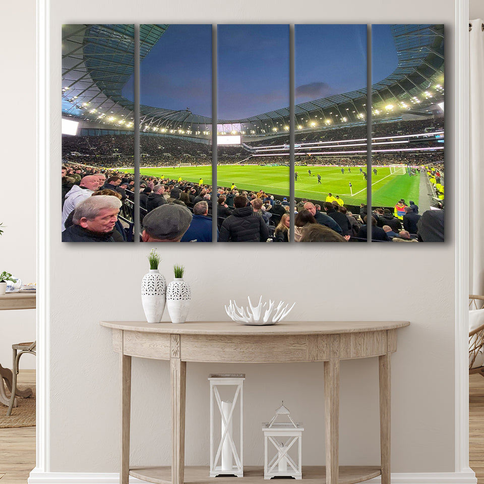 Tottenham Hotspur Stadium Wall Art Football Art,Multi Panels B,Sport Stadium Art Prints, Fan Gift