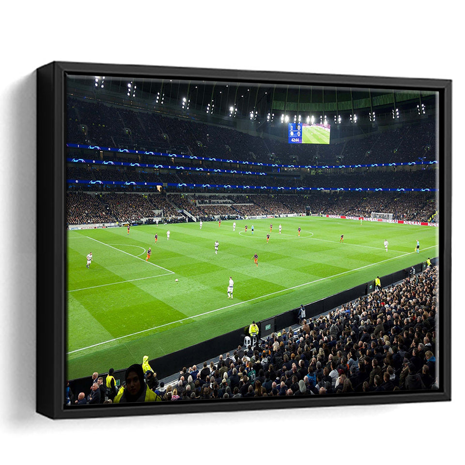Tottenham Hotspur Stadium Framed Canvas Prints Wall Art,Sport Stadium Art Prints, Fan Gift