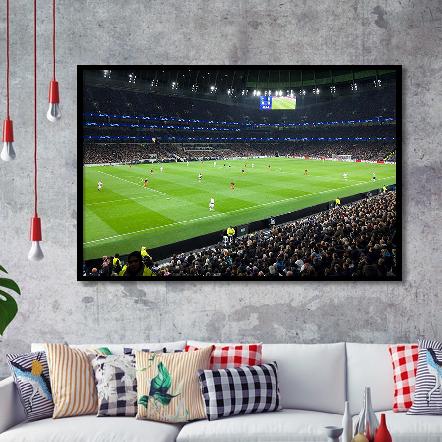 Tottenham Hotspur Stadium Wall Art,Sport Stadium Art Prints, Fan Gift, Wall Decor