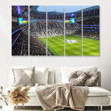 Tottenham Hotspur Stadium 5 Pieces B Canvas Prints Wall Art - Painting Canvas, Multi Panels,5 Panel, Wall Decor