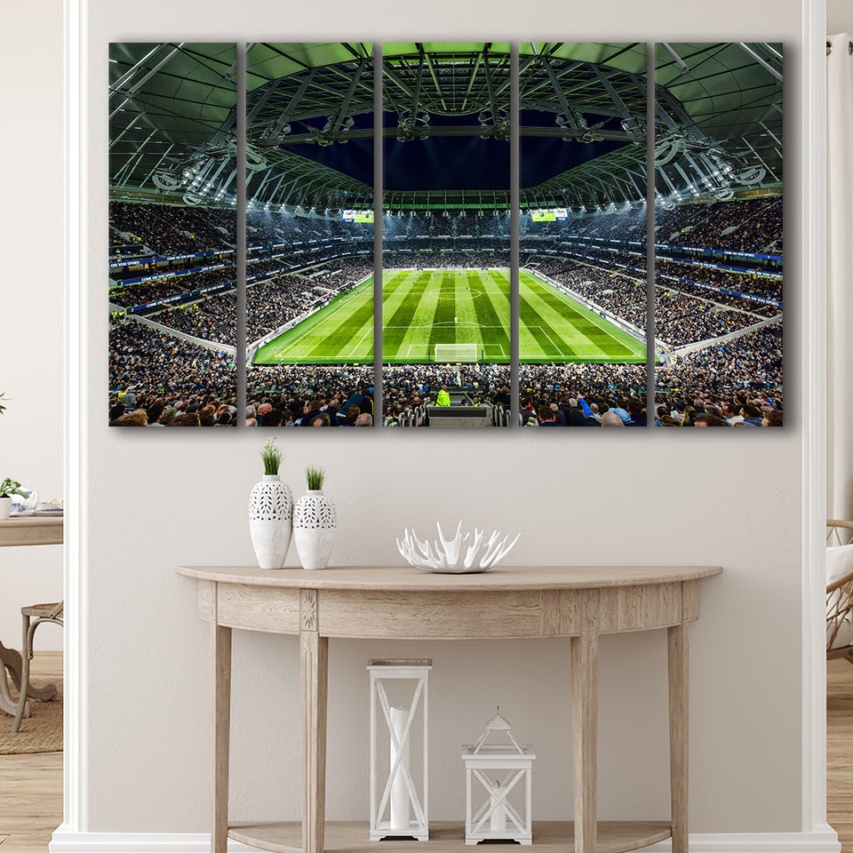 Tottenham Spurs Stadium, Stadium Canvas, Sport Art, Gift for him, Multi Panels B, Canvas Prints Wall Art Decor