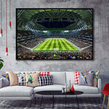 Tottenham Spurs Stadium, Stadium Canvas, Sport Art, Gift for him, Framed Canvas Prints Wall Art Decor, Framed Picture