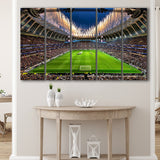 Tottenham hotspur Stadium, Stadium Canvas, Sport Art, Gift for him, Multi Panels B, Canvas Prints Wall Art Decor