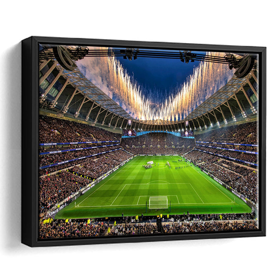 Tottenham hotspur Stadium, Stadium Canvas, Sport Art, Gift for him, Framed Canvas Prints Wall Art Decor, Framed Picture