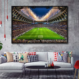 Tottenham hotspur Stadium, Stadium Canvas, Sport Art, Gift for him, Framed Canvas Prints Wall Art Decor, Framed Picture
