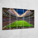 Tottenham hotspur Stadium, Stadium Canvas, Sport Art, Gift for him, Multi Panels B, Canvas Prints Wall Art Decor