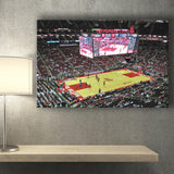 Toyota Center Arena, Stadium Canvas, Sport Art, Gift for him, Fan Gift, Canvas Prints Wall Art Decor