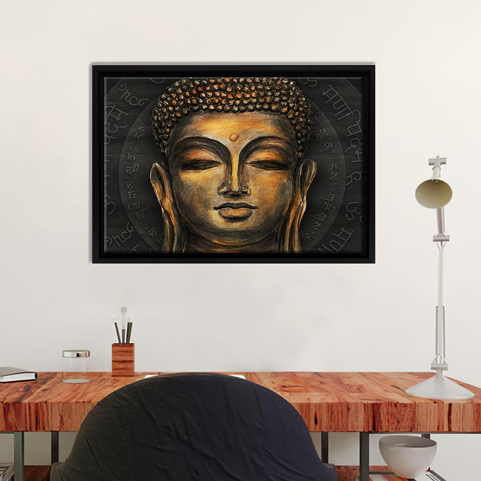 Traditional Buddha Framed Canvas Prints - Painting Canvas, Framed Art, Canvas Art, Prints for Sale, Wall Art, Wall Decor