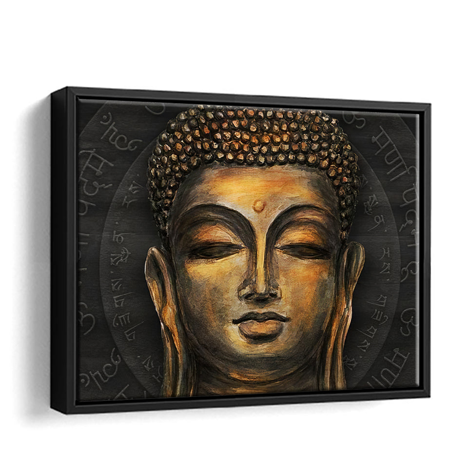 Traditional Buddha Framed Canvas Prints - Painting Canvas, Framed Art, Canvas Art, Prints for Sale, Wall Art, Wall Decor