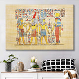 Traditional Handmade Papyrus, Ancient Egypt Canvas Art Canvas Prints Wall Art, Home Living Room Decor, Large Canvas