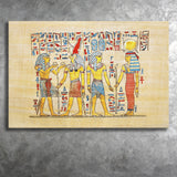 Traditional Handmade Papyrus, Ancient Egypt Canvas Art Canvas Prints Wall Art, Home Living Room Decor, Large Canvas