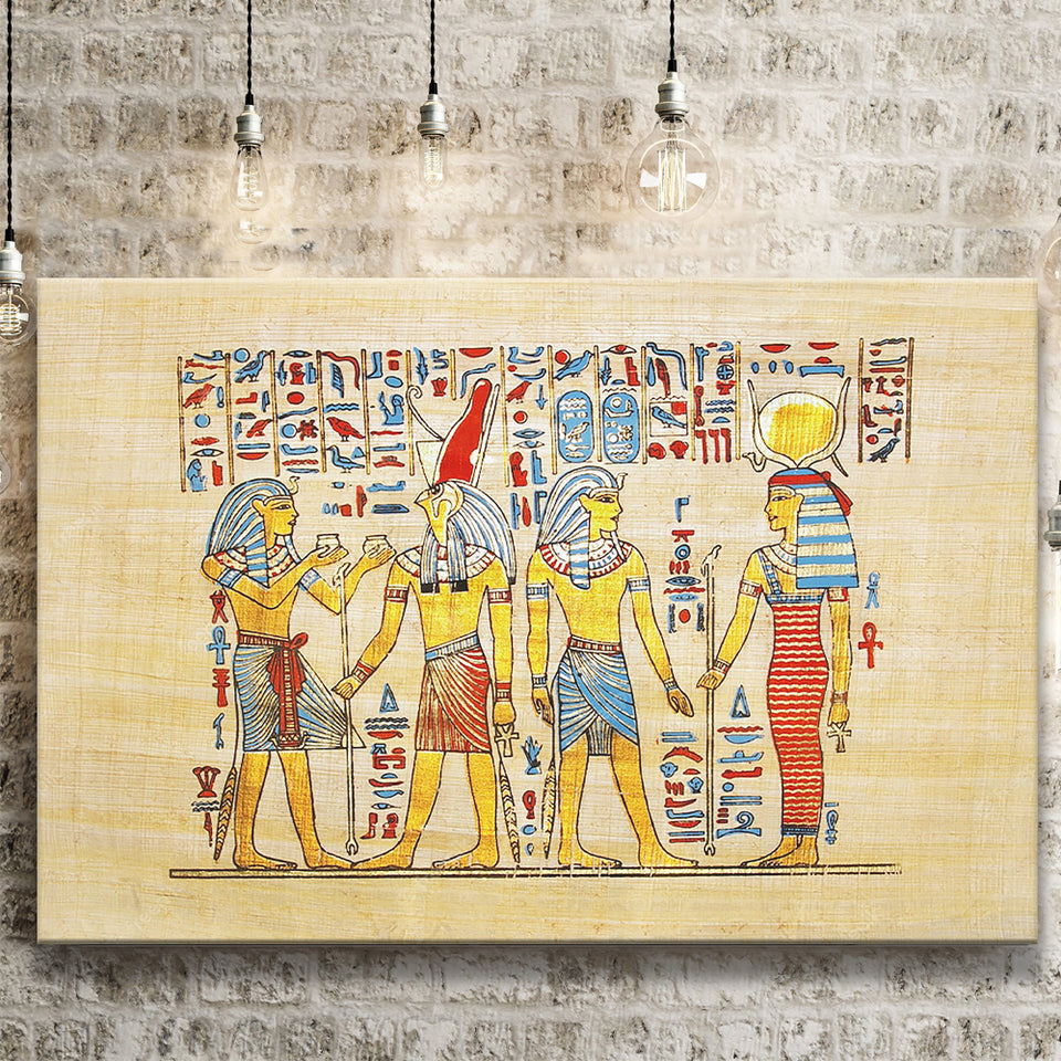 Tree of Life - Ancient Egyptian Papyrus Painting - Ancient Egypt