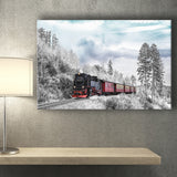 Train Large Locomotive Train Landscape Canvas Prints Wall Art Home Decor - Painting Canvas, Ready to hang