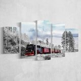 Train Large Locomotive Train Large Canvas Prints Multi Panels Wall Art Prints Home Decor