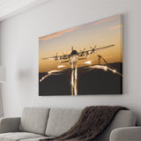Transport Aircraft War Airplane Canvas Prints Wall Art Decor - Painting Canvas, Art Prints, Ready to Hang