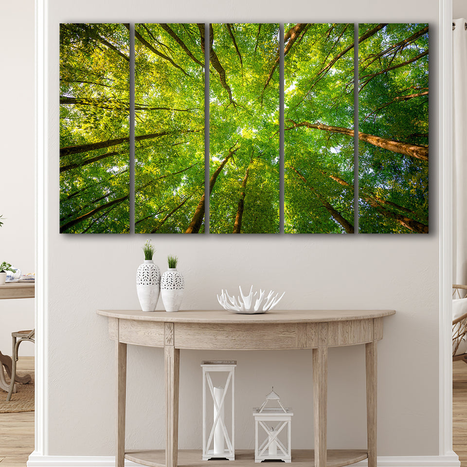 Tree Abstract Tree Extra Large Wall Extra Large Canvas Prints Multi Panels B Wall Art Prints Home Decor