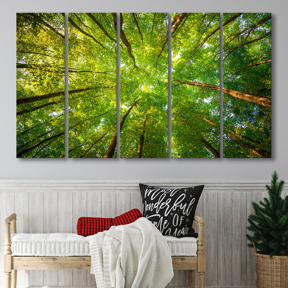 Tree Abstract Tree Extra Large Wall Extra Large Canvas Prints Multi Panels B Wall Art Prints Home Decor