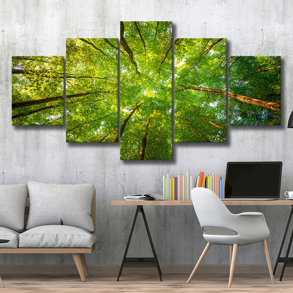 Tree Abstract Tree Extra Large Wall Large Canvas Prints Multi Panels Wall Art Prints Home Decor