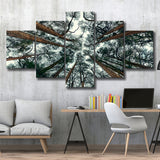 Tree Branch Print Abstract Tree Large Forest Print Large Canvas Prints Multi Panels Wall Art Prints Home Decor