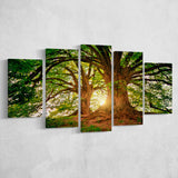 Tree Canvas Forest Nature Large Canvas Prints Multi Panels Wall Art Prints Home Decor