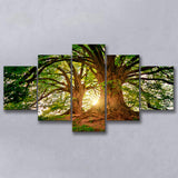 Tree Canvas Forest Nature Large Canvas Prints Multi Panels Wall Art Prints Home Decor
