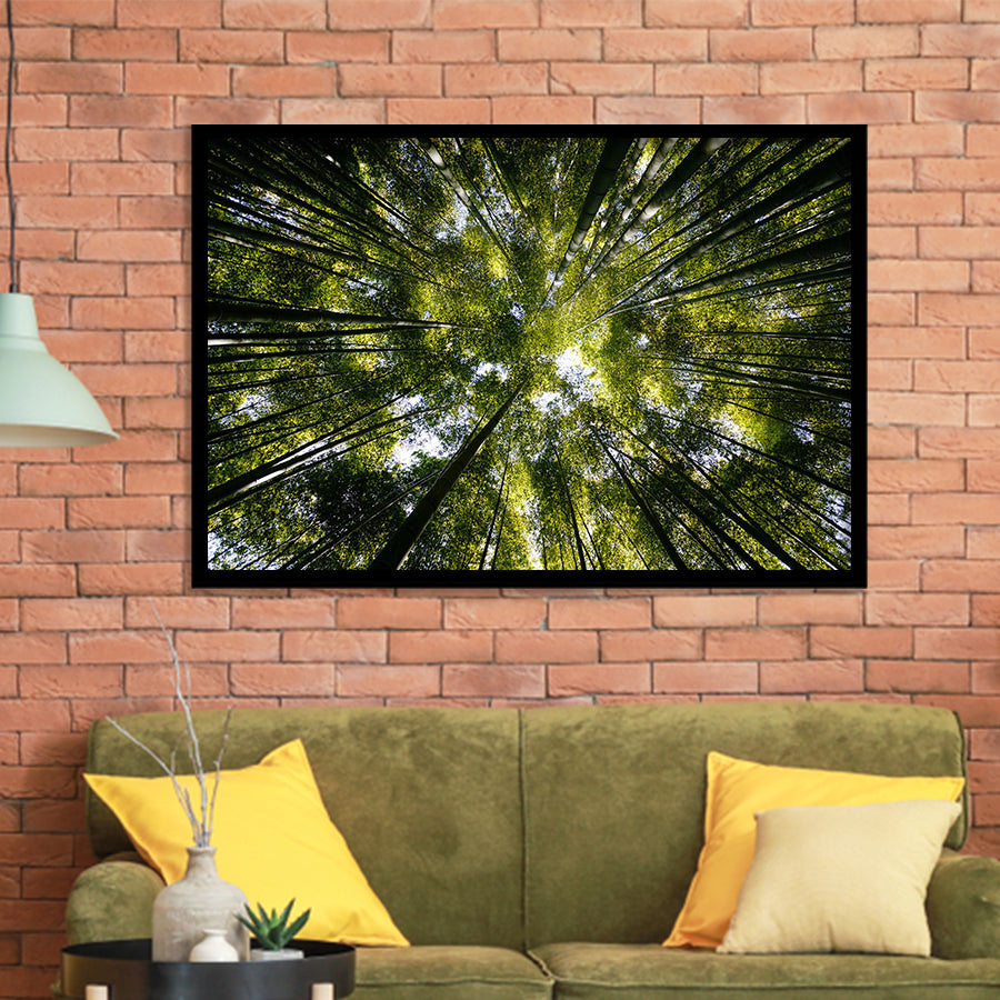 Tree Crowns Framed Art Prints Wall Decor - Painting Prints, Framed Picture, Home Decor