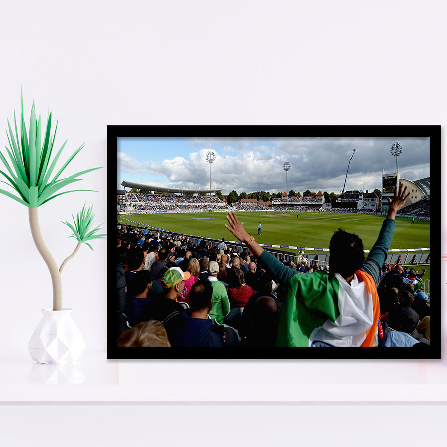 Trent Bridge Cricket Ground, Stadium Canvas, Sport Art, Gift for him, Framed Art Prints Wall Art Decor, Framed Picture