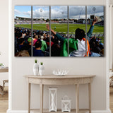 Trent Bridge Cricket Ground, Stadium Canvas, Sport Art, Gift for him, Multi Panels B, Canvas Prints Wall Art Decor
