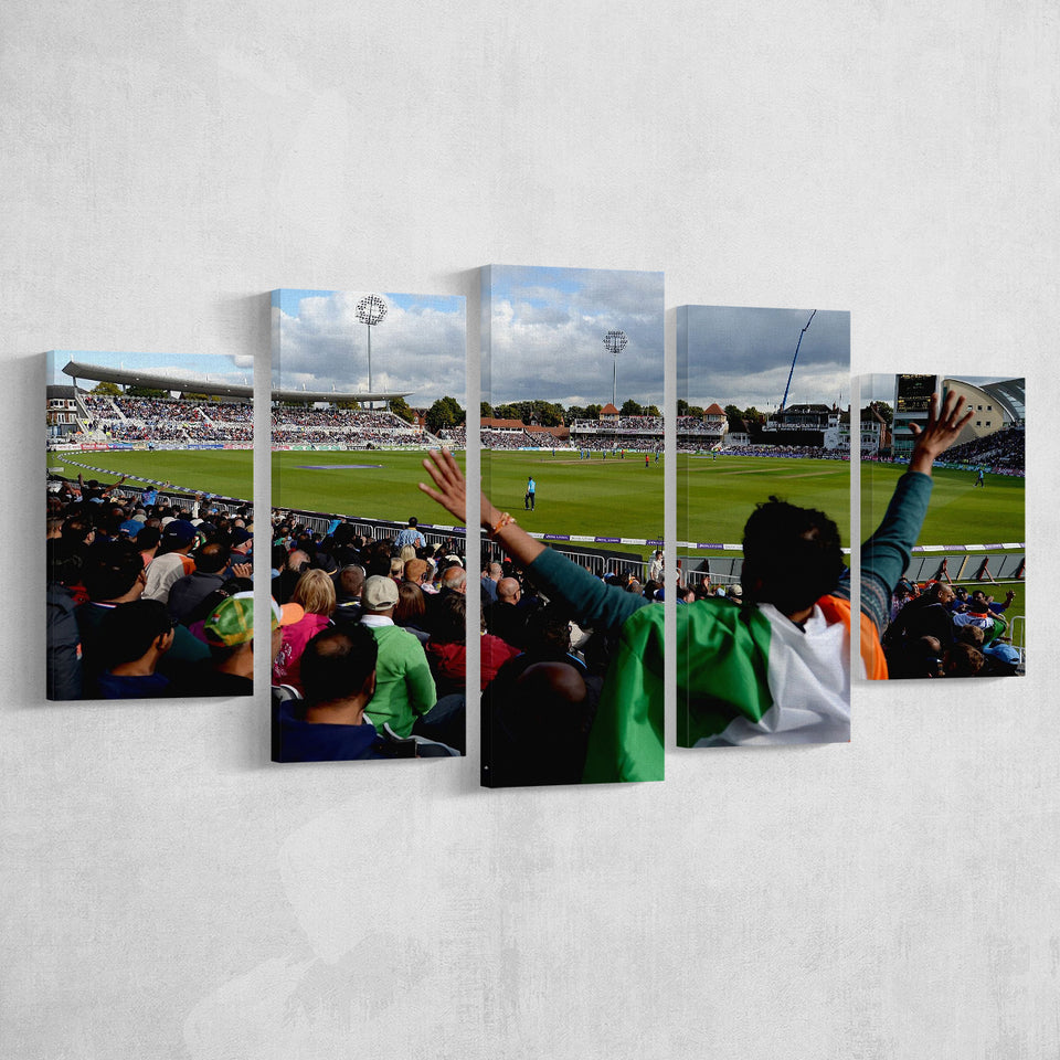 Trent Bridge Cricket Ground, Stadium Canvas, Sport Art, Large Canvas, Multi Panels, Canvas Prints Wall Art Decor
