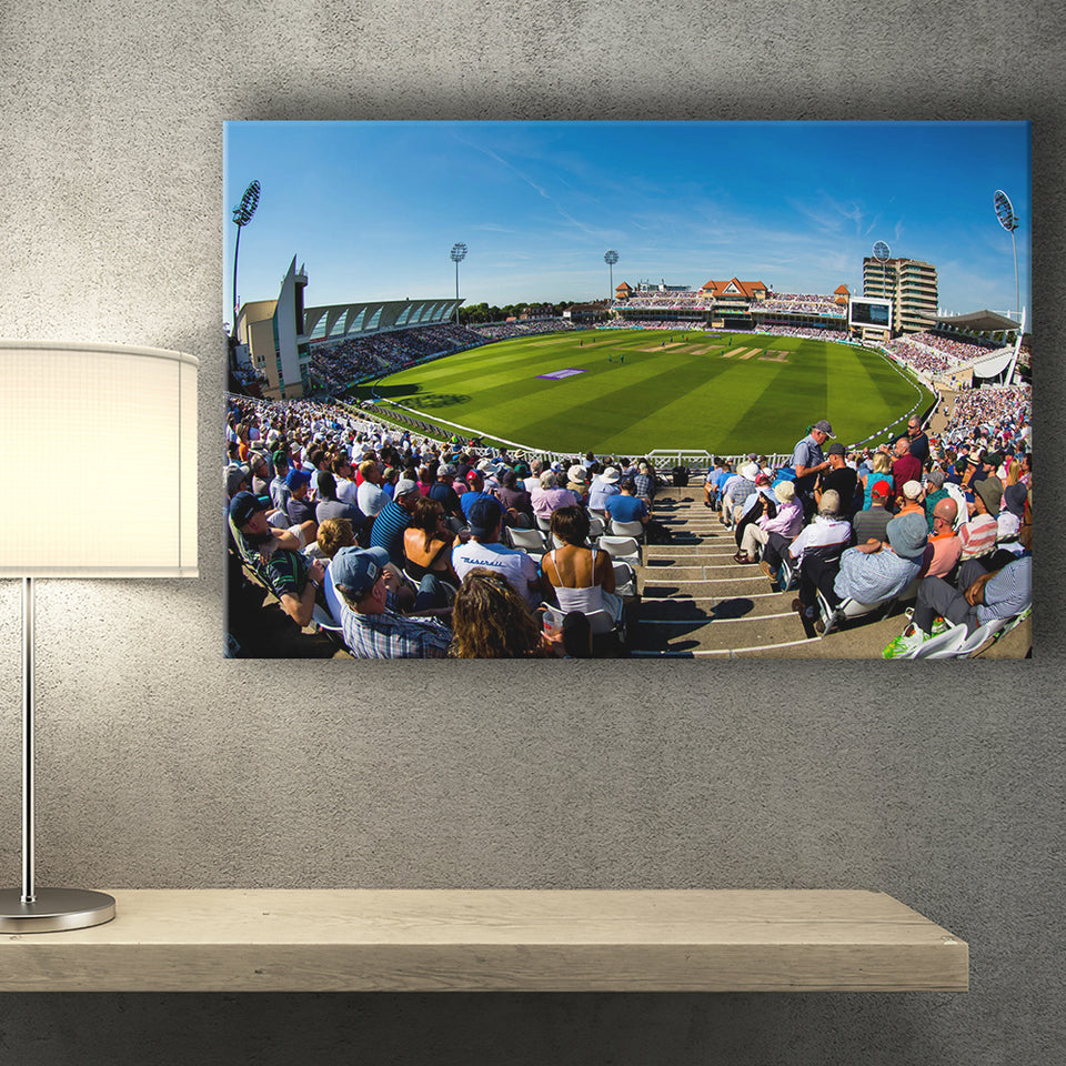 Trent Bridge, Stadium Canvas, Sport Art, Gift for him, Fan Gift, Canvas Prints Wall Art Decor