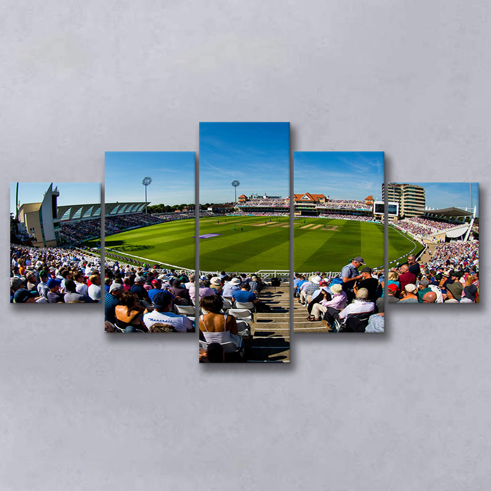 Trent Bridge, Stadium Canvas, Sport Art, Large Canvas, Multi Panels, Canvas Prints Wall Art Decor