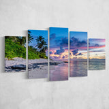 Tropical Beach, Tropical Wall Decor Multi Panels,Canvas Prints Wall Art Home Decor