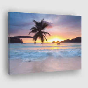 Tropical Sunset Canvas Prints Wall Art - Painting Canvas, Art Prints, Wall Decor, Home Decor, Prints for Sale