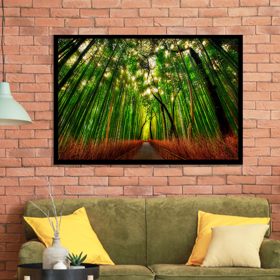 Tropical Tree Framed Art Prints Wall Art Decor, Framed Picture, Home Decor