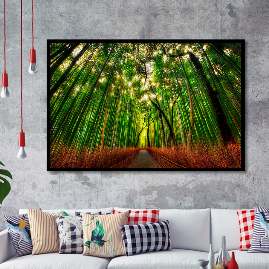 Tropical Tree Framed Art Prints Wall Art Decor, Framed Picture, Home Decor
