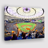 Tropicana Field Stadium, Stadium Canvas, Sport Art, Gift for him, Fan Gift, Canvas Prints Wall Art Decor