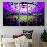 Tropicana Field in St Petersburg, Stadium Canvas, Sport Art, Gift for him, Multi Panels B, Canvas Prints Wall Art Decor