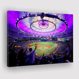 Tropicana Field in St Petersburg, Stadium Canvas, Sport Art, Gift for him, Fan Gift, Canvas Prints Wall Art Decor