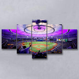 Tropicana Field in St Petersburg, Stadium Canvas, Sport Art, Large Canvas, Multi Panels, Canvas Prints Wall Art Decor