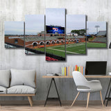 Troy Veterans Wall Art Memorial Stadium Canvas Prints American,Multi Panels,Sport Stadium Art Prints, Fan Gift
