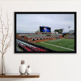 Troy Veterans Wall Art Memorial Stadium Framed Canvas Prints American,Sport Stadium Art Prints, Fan Gift