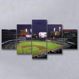 Truist Ball Park in Georgia, Stadium Canvas, Sport Art, Large Canvas, Multi Panels, Canvas Prints Wall Art Decor