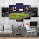 Truist Ball Park in Georgia, Stadium Canvas, Sport Art, Large Canvas, Multi Panels, Canvas Prints Wall Art Decor
